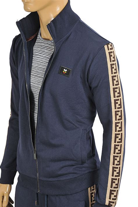 fendi tracksuit mens|fendi trench coat men's.